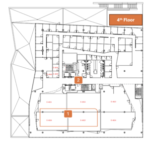 ETS 4th floor rooms